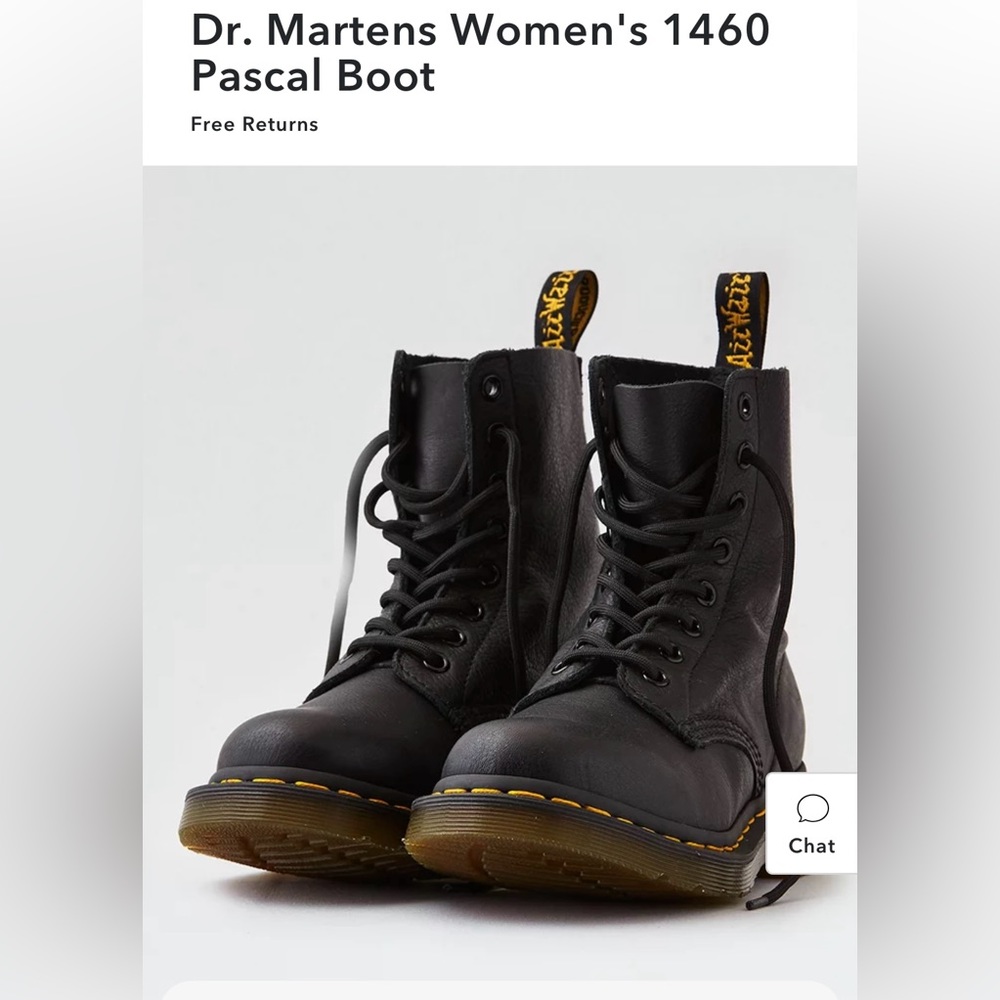 Dr. Martens Women's 1460 Pascal Black Boots